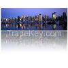 Huge Canvas Wall Art, Gallery Wrap Frame, Panoramic Cityscape Wall Pictures, Poster Prints, 120x40cm, Ready to Hang onto Wall