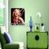 Canvas Print picture, Gallery Wrap Frame, Marilyn Monroe Sexy Pop star, Poster Prints, Ready to Hang onto Wall