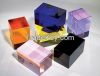 k9 blank glass crystal cube for 3d laser engraving