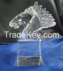 CHINA k9 blank crystal glass trophy award for business gifts