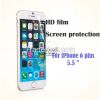 10Pcs/lot Screen Protection Film For iPhone6 + 5.5 inch Transparent HD Clear Screen Protector for Apple iPhone 6 plus 