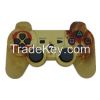 Factory price wholesale dual vibration ps3 wireless game controller 