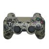 Factory price wholesale dual vibration ps3 wireless game controller 