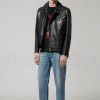 Men Leather Biker Fashion Jacket