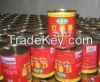 Canned tomato paste