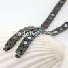 For Men New Gold Black Hand Chain Magnetic Germanium Bracelet Models