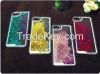 mobile phones import export, glitter flowing liquid star case for iphone 5 5s
