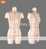 Female Dress Form Pinnable Mannequin Torso Size 00-10 with BlackWheele