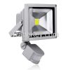 10w 20w 30w 50w 70w 100w LED Floodlight with PIR sensor with IP65 waterproof CE RoHS FCC SAA LED COB