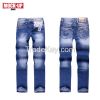 New style washing with whisker  men's jeans straight leg casual loose