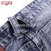 new style washing with whisker   men's jeans straight leg casual loose