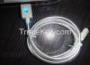 2015 NEW Light rainbow for iPhone 4S / iphone 5/ iphone 5s usb luminescence data line USB mobile phone charger with LED lamp