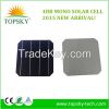 2015 New arrival 6X6 4BB Monocrystalline photavaltic solar cells, 4 Busbar PV solar cell 