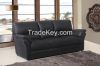 Elegant Living Room Red Corner Sofa Bed, Modern Leather Sofa