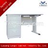 International quality standard steel office table, computer table , compact computer desk for sale