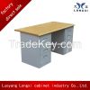 International quality standard steel office table, computer table , compact computer desk for sale