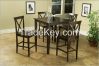 solid rubber dining set