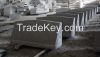 Light Grey G633 Polished Cemetery Slant Marker Monument