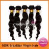 Mixed Length 12-28" 3 Bundles/lot Loose Wave Unprocessed Brazilian Virgin Hair Extensions