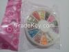 Diy nail beauty butterfly nail art decorations sticker polymer clay nail patches 12 styles per set