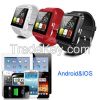 Bluetooth Watch WristWatch U8 U Watch for iPhone 4/4S/5/5S/6 Samsung S5/S4/S3/Note 3 HTC Huawei Android Phone Smartphones