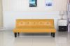 PVC Yellow color sofa bed