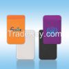 PU gel self sticky fabric smart phone pocket for Iphone 