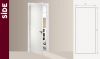 PVC laminated American panel interior wooden doors