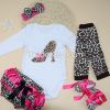 Wholesale Baby  clothes  2015 New Style Infant clothing  5PCS cute infant clothes