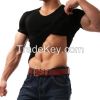 95 Cotton 5 Spandex Muscle Mens Tight Fit Hot T Shirt  3170207