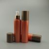 100ml 150ml High Quality White Plastic Bottle with Big Wooden Overcap for Skin Care Packaging