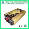 Hot 1000W Peak 200W Pure Sine Wave Power Inverter DC12V to AC220V good to load any machine (QW-P1000B)