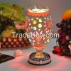 Glass Artworks Mosaic Nigth Table Lamp