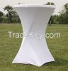 cocktail spandex table cover, bar table cover