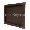 Paper&Wood Ages Dark Brown Cardboard Picture Frame, Picture Mats, Paper Picture/Poster Frame.Cardboard Removable Picture Photo Frame, Paper Photo Frame, Cardboard Photo Frame (Blu-Tack Included)