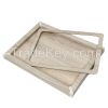 Paper&amp;amp;Wood Ages Light Wood Style Cardboard Picture Frame, Picture Mats, Paper Picture/Poster Frame.Cardboard Removable Picture Photo Frame, Paper Photo Frame, Cardboard Photo Frame (Blu-Tack Included)