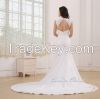 2015 New elegant lace wedding dress