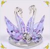 Free Shipping 100x120mm Elegant Crystal Swan Decoration For Wedding Gifts Safest Package with Reasonable Price