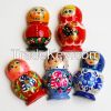 Magnet Matryoshka, nesting doll magnet, mix of wooden magnets