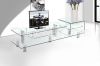 8MM clear tempered glass TV stand