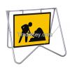 A frame sign stand