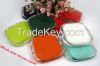 Pocket mirrors, transplant beautiful Acrylic made,Various colors Unit size: 7.12*7.07*1.1cm