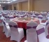 100%polyester wedding tablecloth round table linens 
