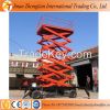 4m-20m height 300kg-1000kg loading capacity mobile hydraulic scissor lift