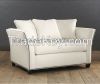 high quality white fabric hotel recliner sofa furnitue HDS1035