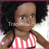 Vinyl craft doll, 18'' doll, black toy