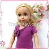 18 inch vinyl royal princess celebrity baby doll