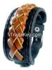 Handmade Cowhide Leather dog collars