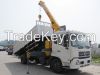 Dongfeng truck mounted with 8T crane