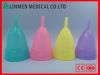 Reusable Colored Menstrual cup for women